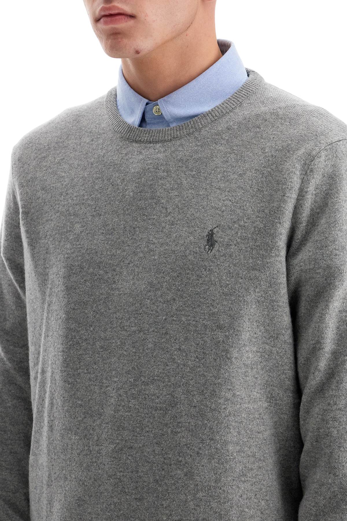 Polo Ralph Lauren wool pullover with pony embroidery - VivaceVenus