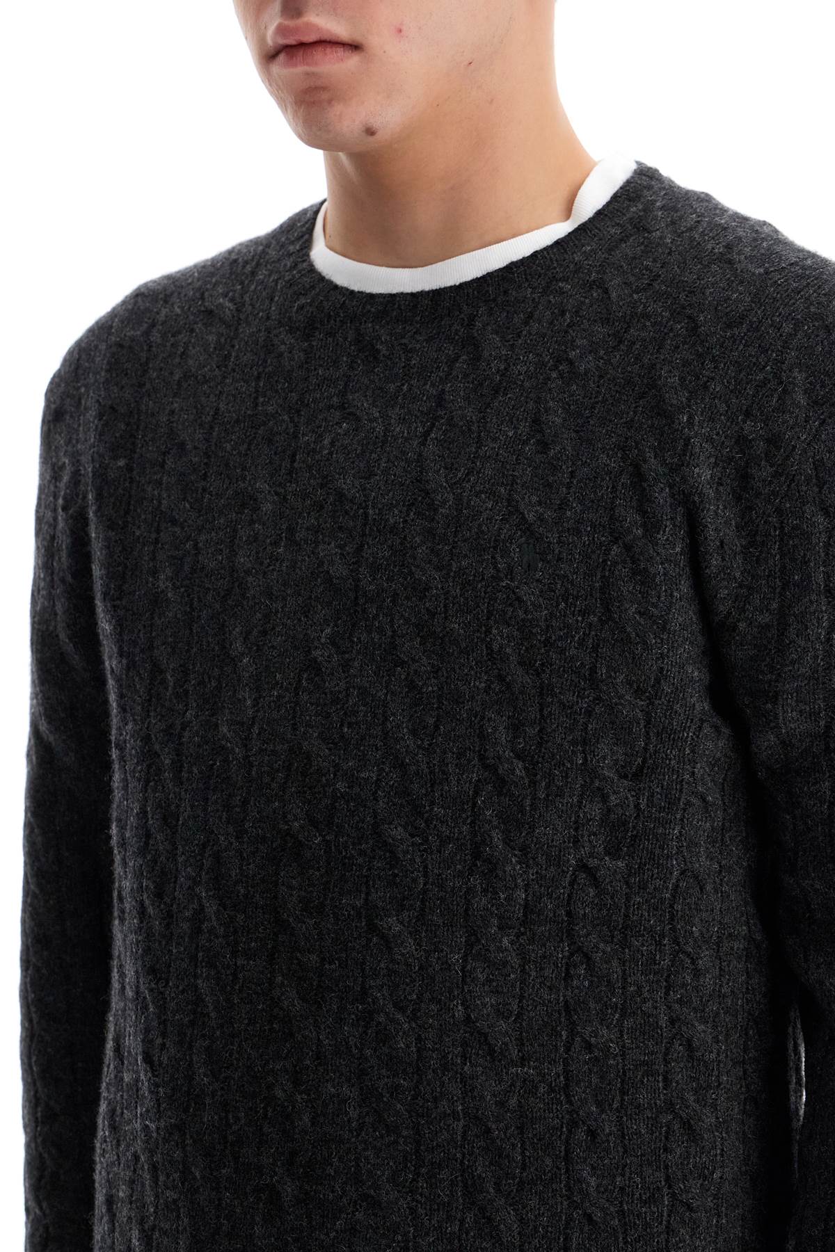 Polo Ralph Lauren cable knit wool-cashmere sweater - VivaceVenus