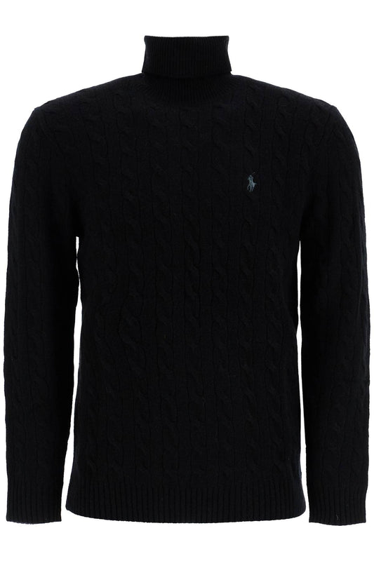 Polo Ralph Lauren cable-knit wool and cashmere turt - VivaceVenus