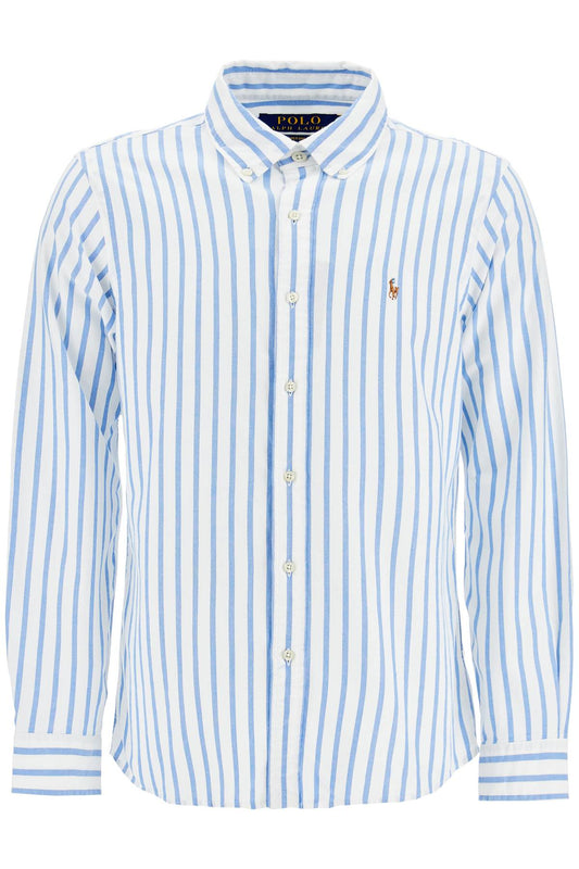 Polo Ralph Lauren custom fit shirt in striped oxford - VivaceVenus