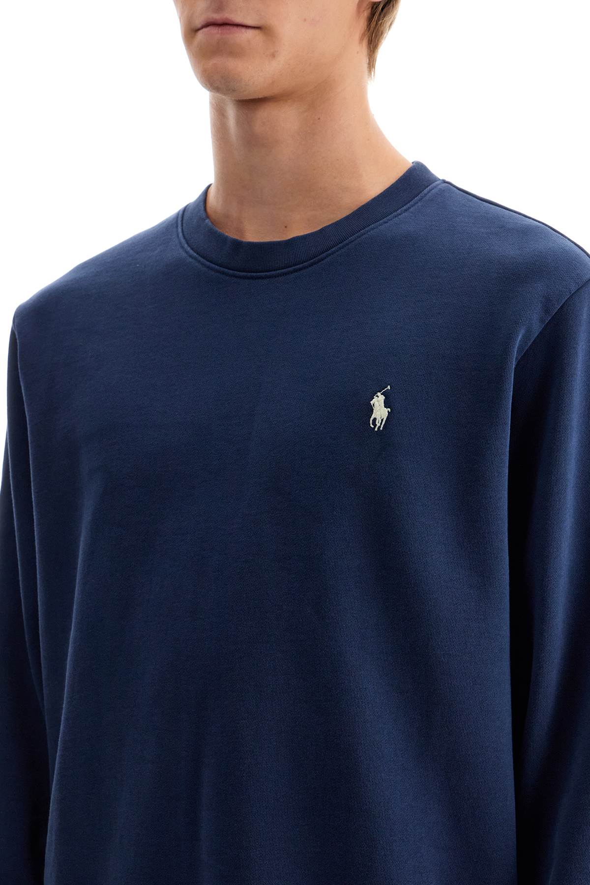 Polo Ralph Lauren loopback cotton crewneck sweatshirt - VivaceVenus