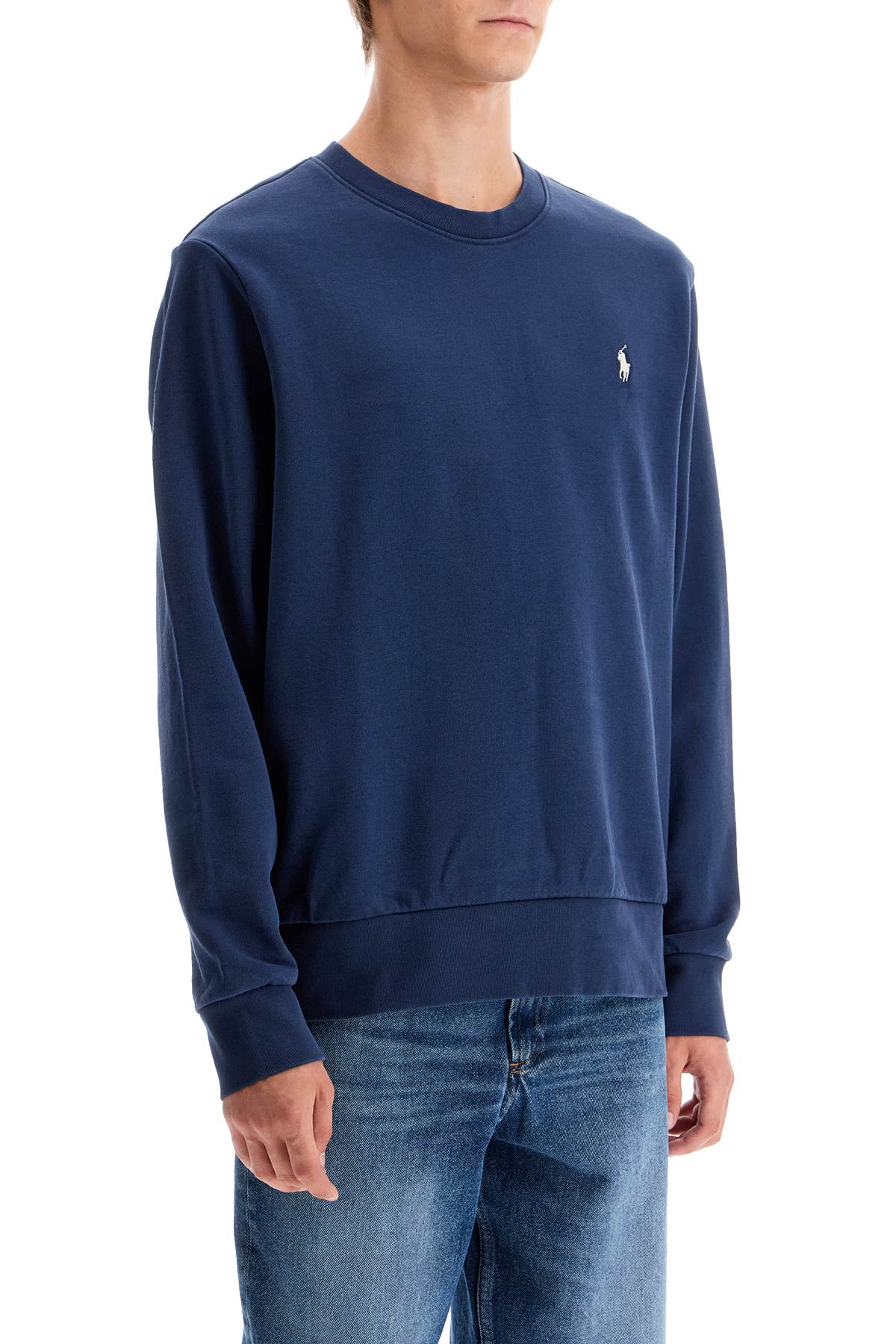 Polo Ralph Lauren loopback cotton crewneck sweatshirt - VivaceVenus