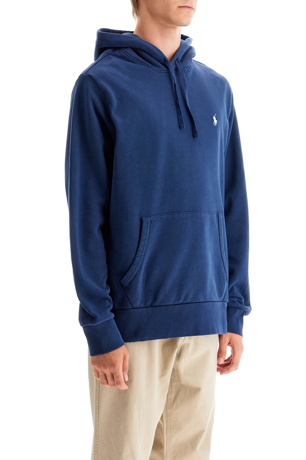 Polo Ralph Lauren loopback cotton hoodie - VivaceVenus