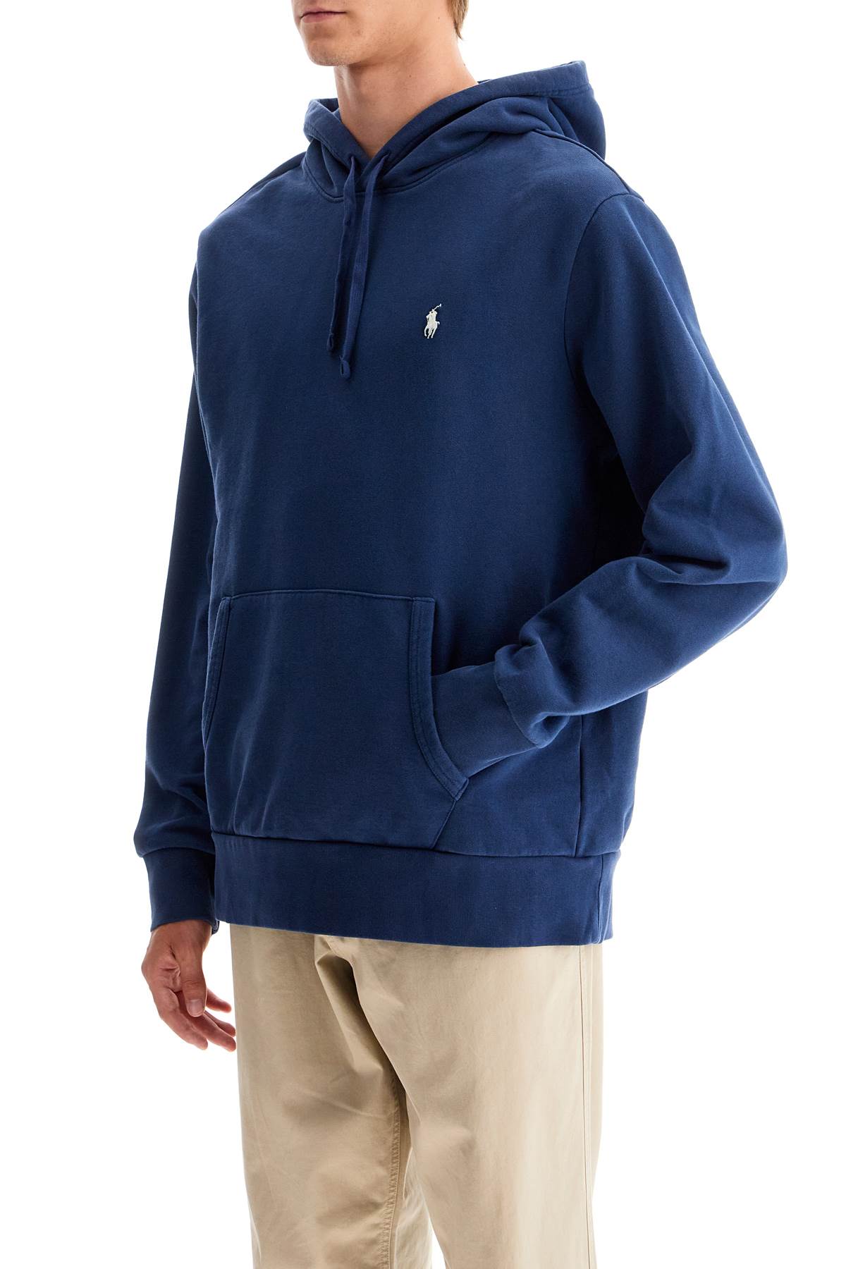 Polo Ralph Lauren loopback cotton hoodie - VivaceVenus