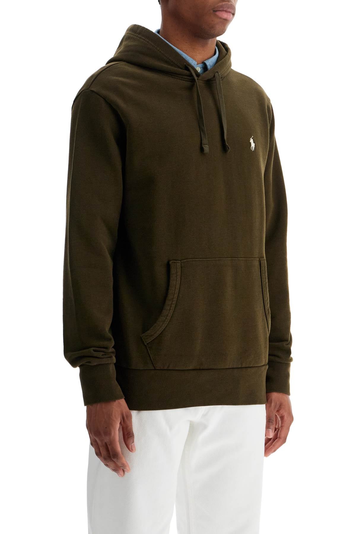 Polo Ralph Lauren loopback cotton hoodie - VivaceVenus