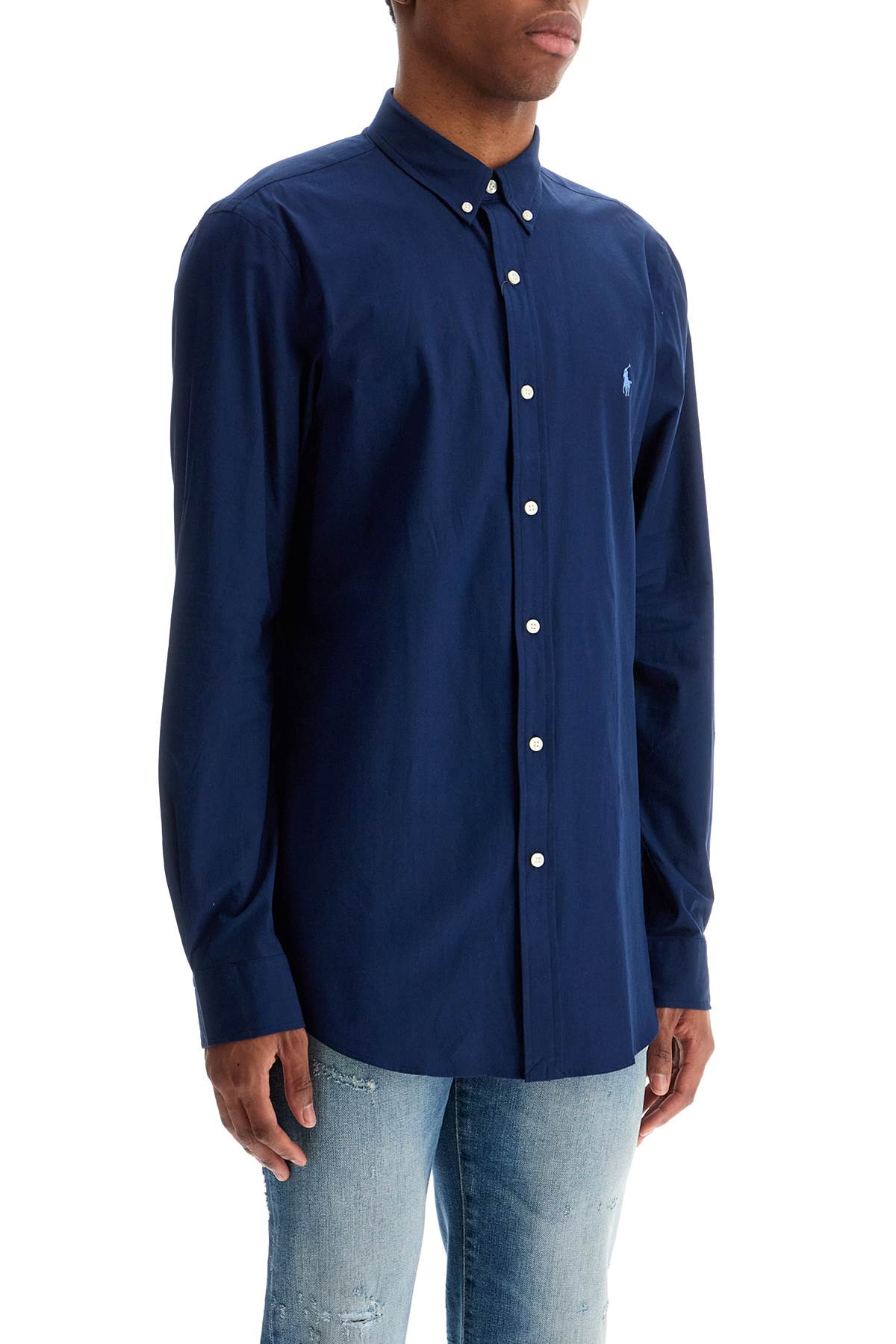 Polo Ralph Lauren slim fit shirt in stretch poplin - VivaceVenus