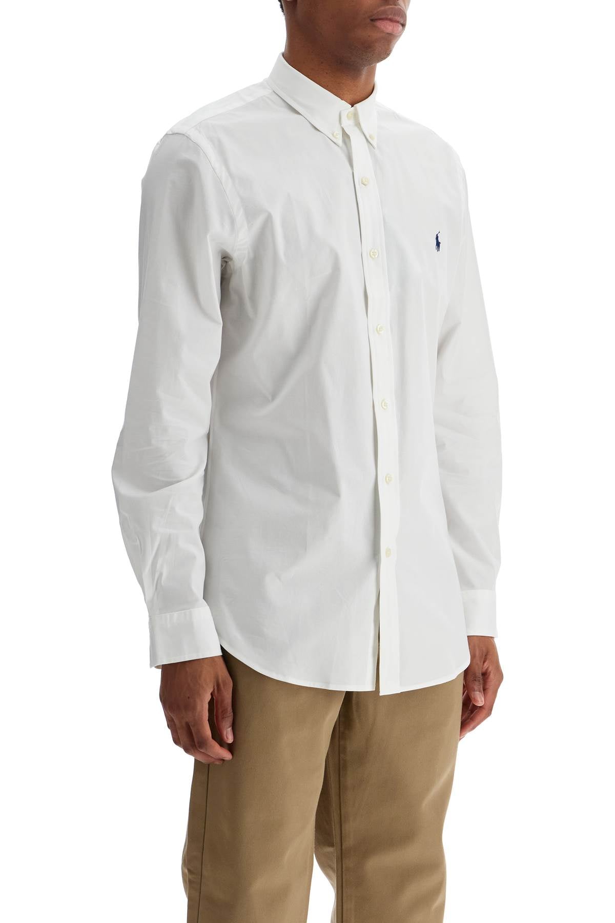 Polo Ralph Lauren slim fit shirt in stretch poplin - VivaceVenus