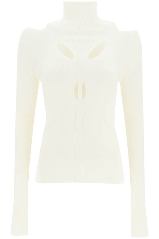 Dion Lee Cut Out Skivvy   Bianco