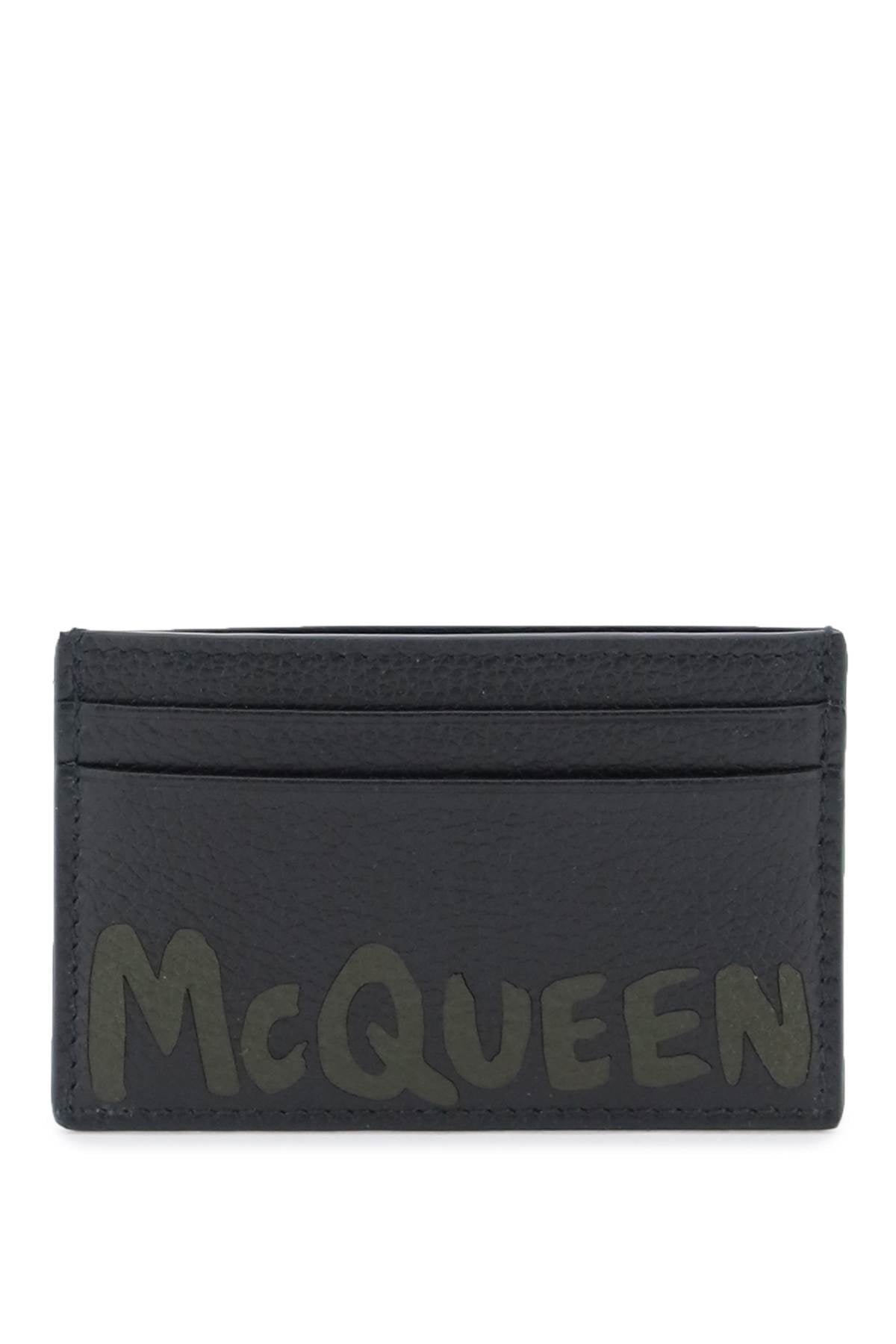 Alexander Mcqueen graffiti cardholder - VivaceVenus