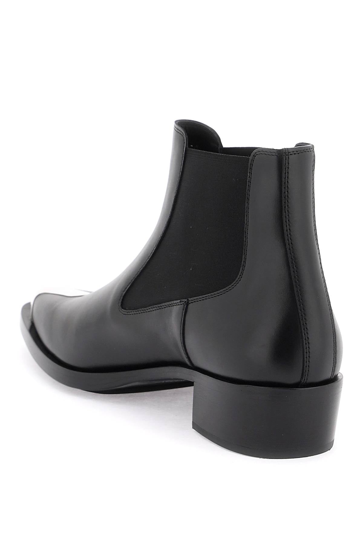 Alexander Mcqueen 'punk' chelsea ankle boots