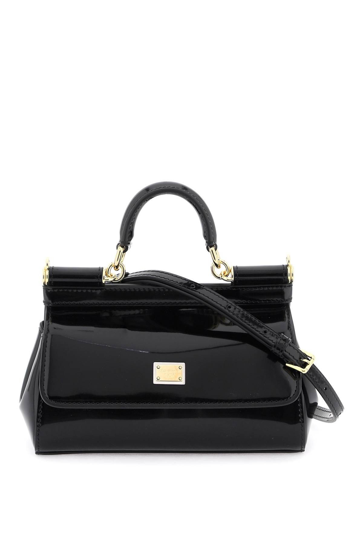 Dolce & Gabbana Mini 'Sicily' Bag   Nero