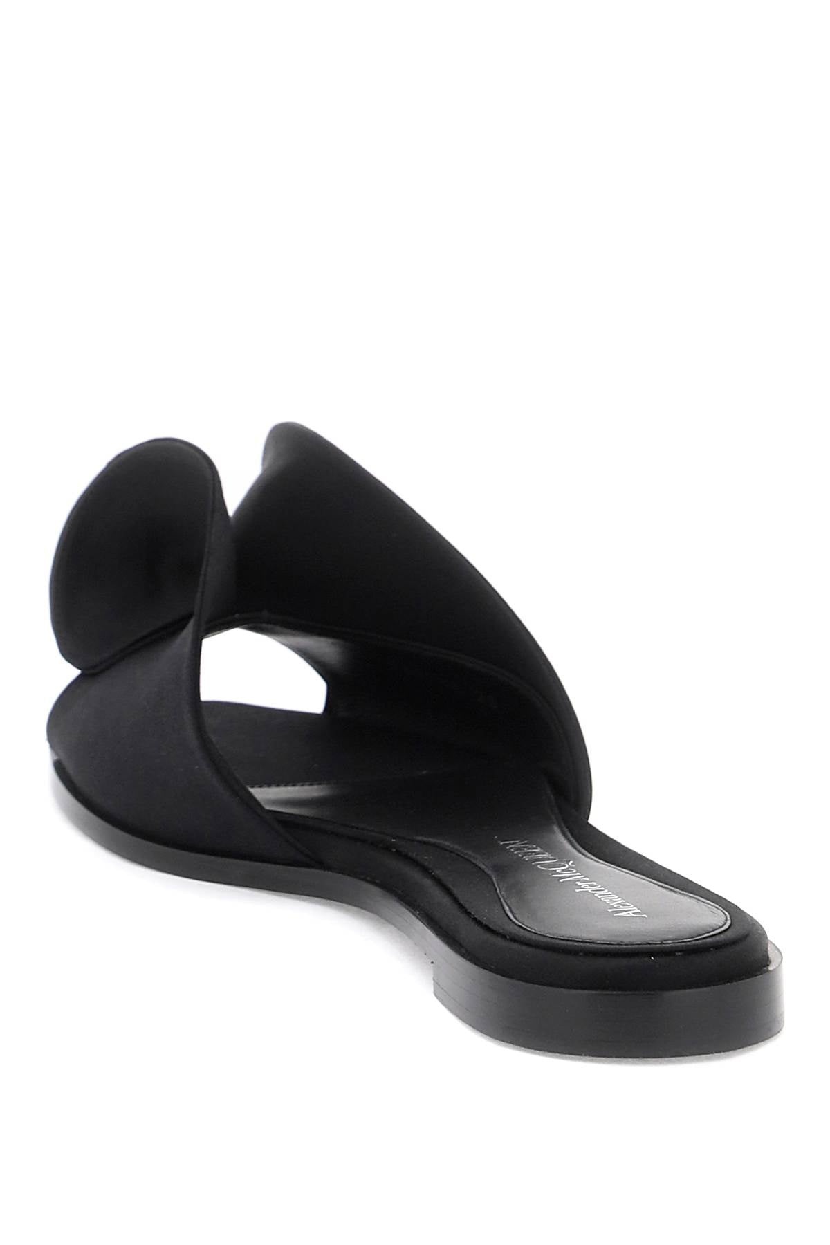 Alexander Mcqueen slides with silk detail - VivaceVenus