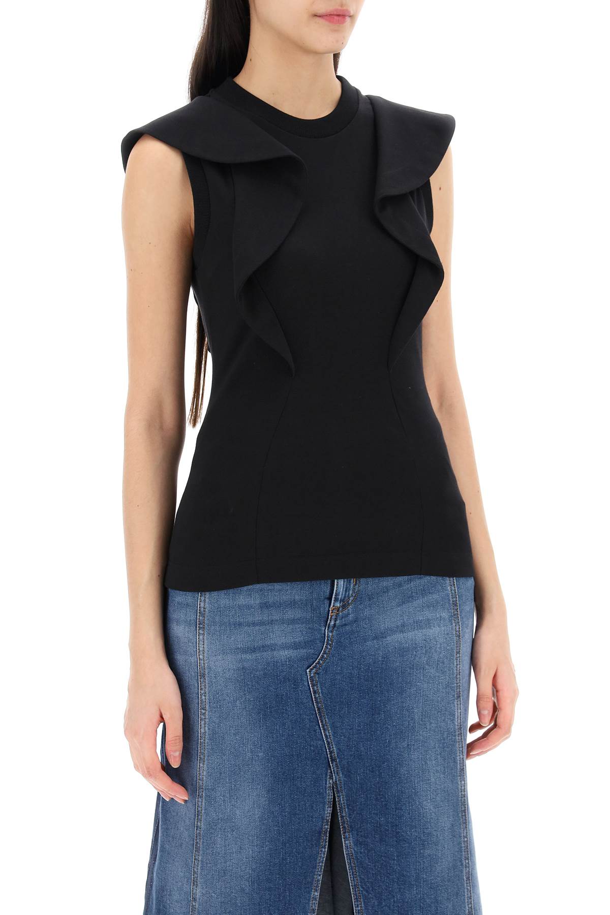 Alexander Mcqueen sleeveless t-shirt - VivaceVenus