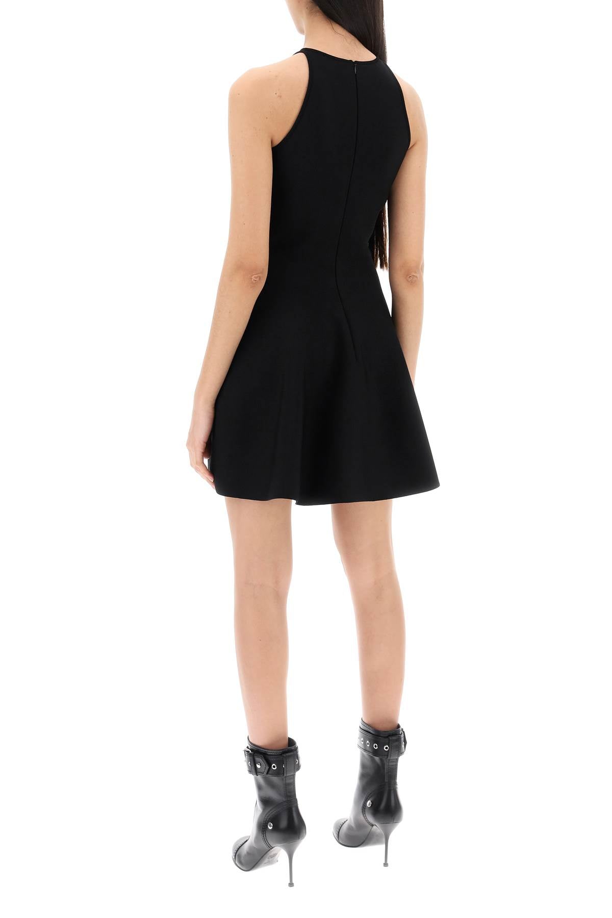 Alexander Mcqueen "mini knitted skater dress - VivaceVenus