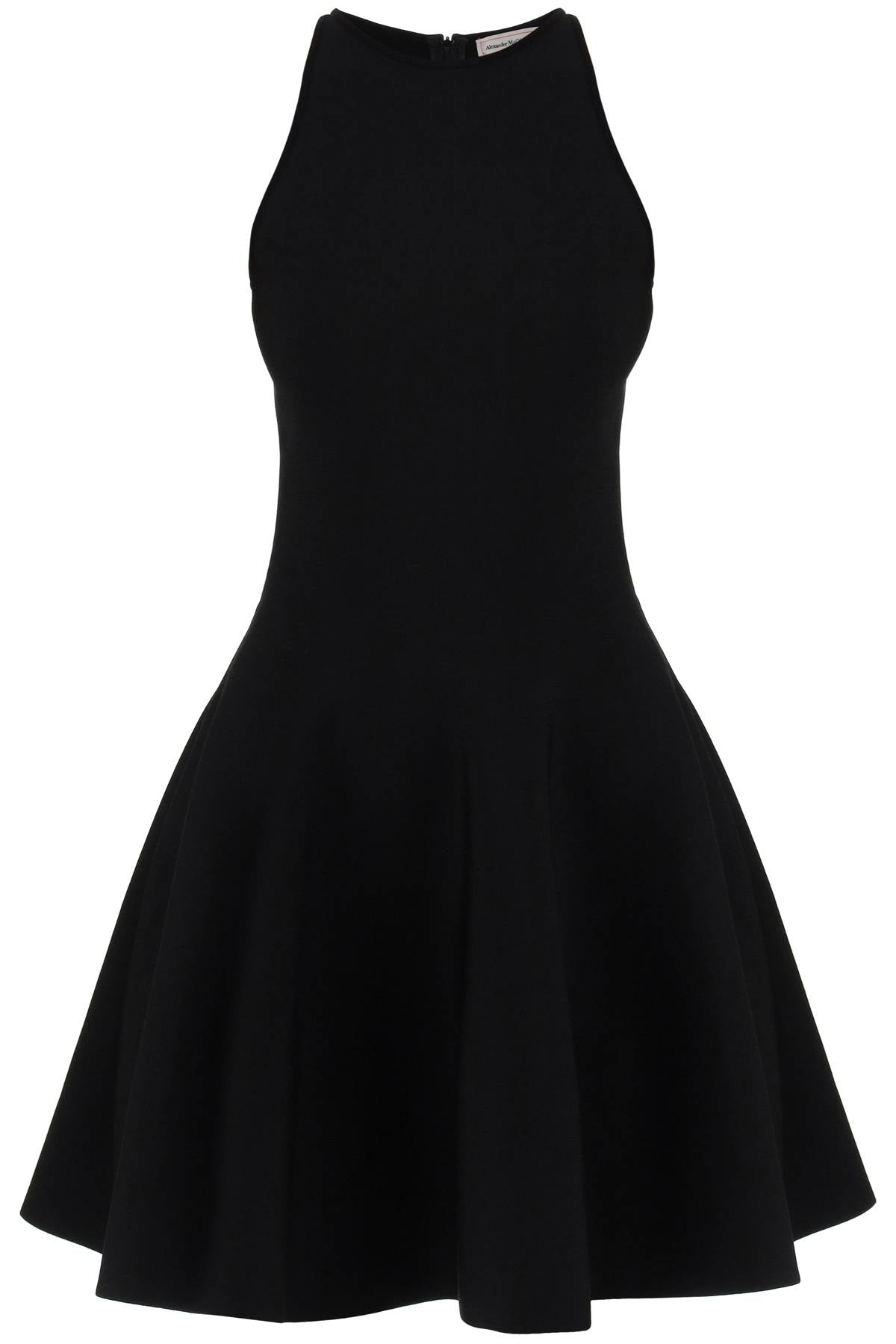 Alexander Mcqueen "mini knitted skater dress - VivaceVenus