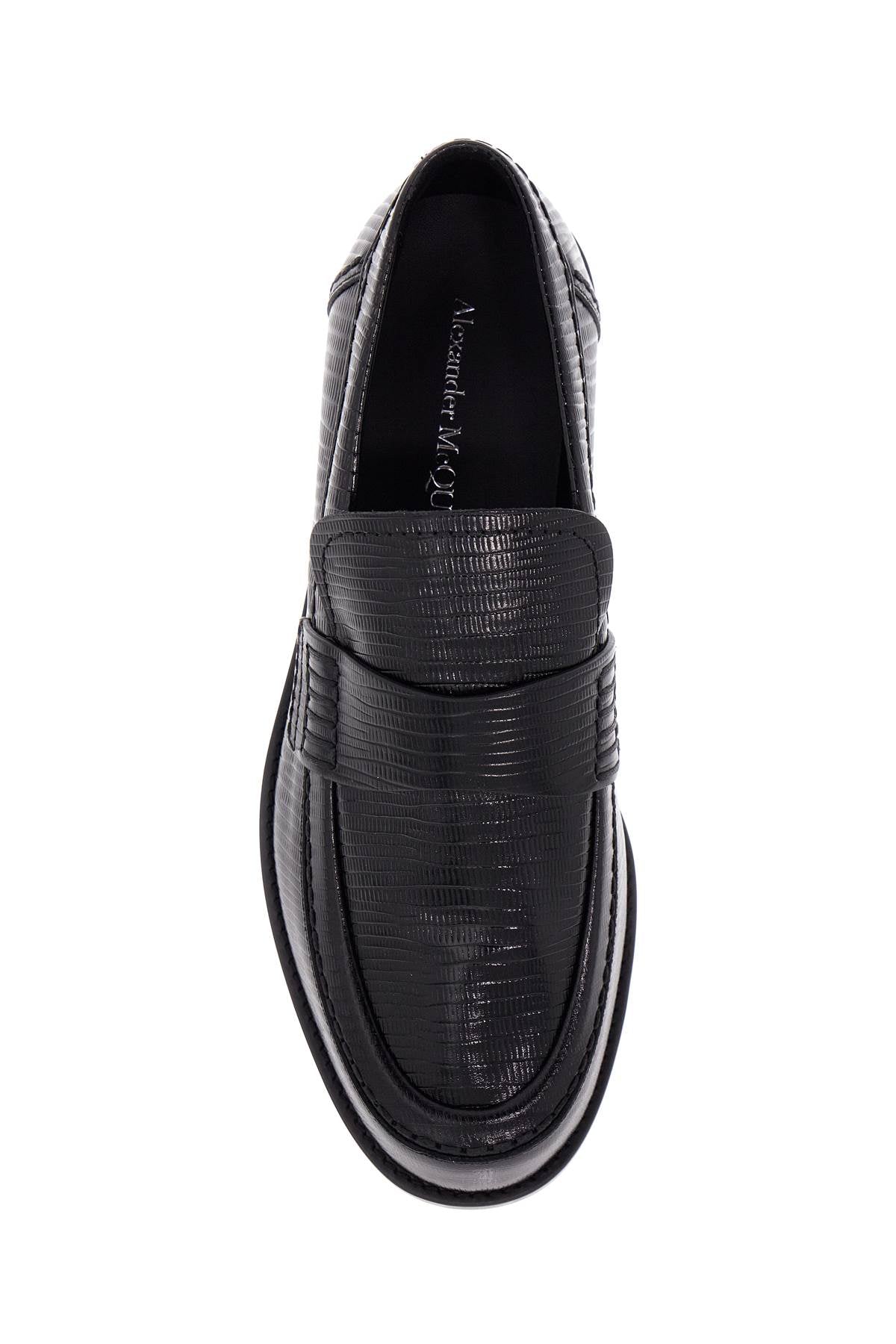 Alexander Mcqueen leather jupiter loafers for - VivaceVenus