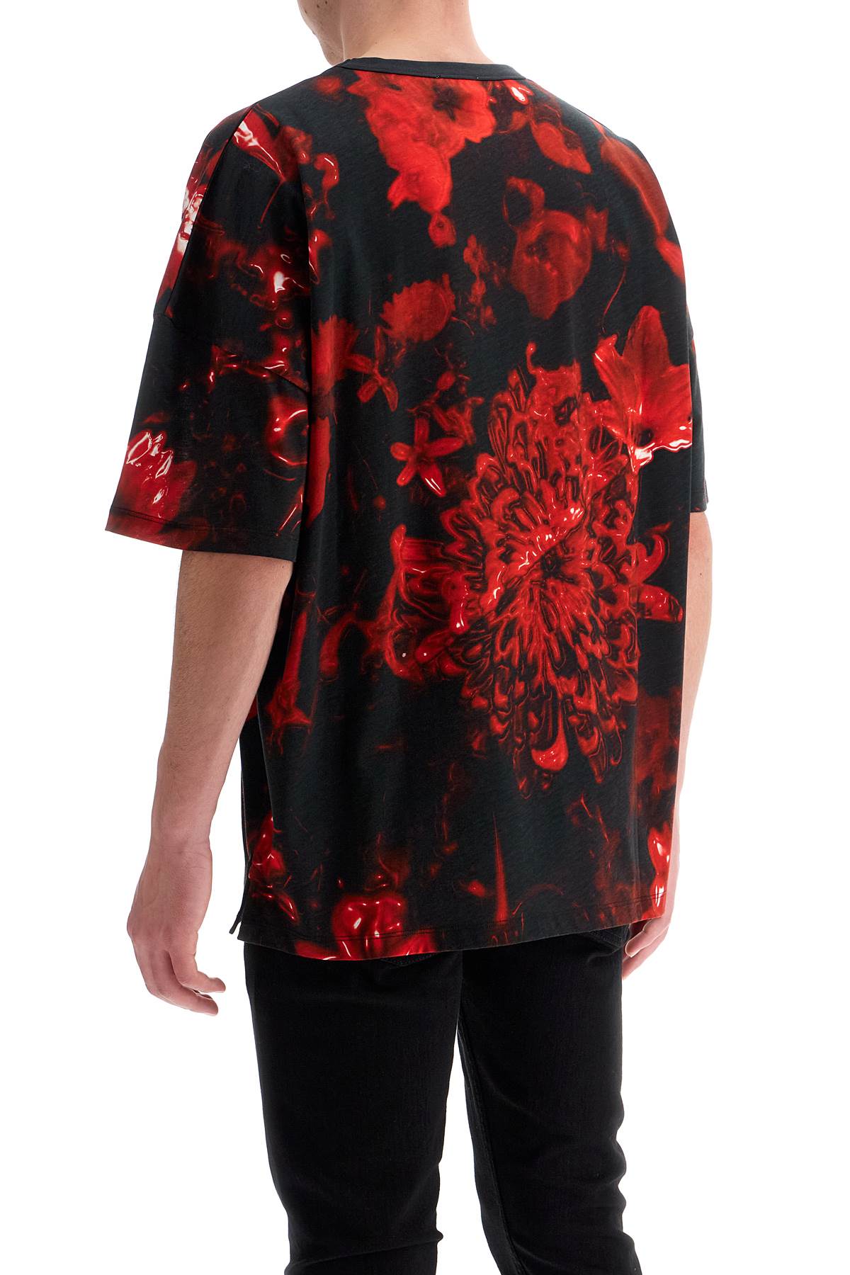 Alexander Mcqueen oversized printed t - VivaceVenus