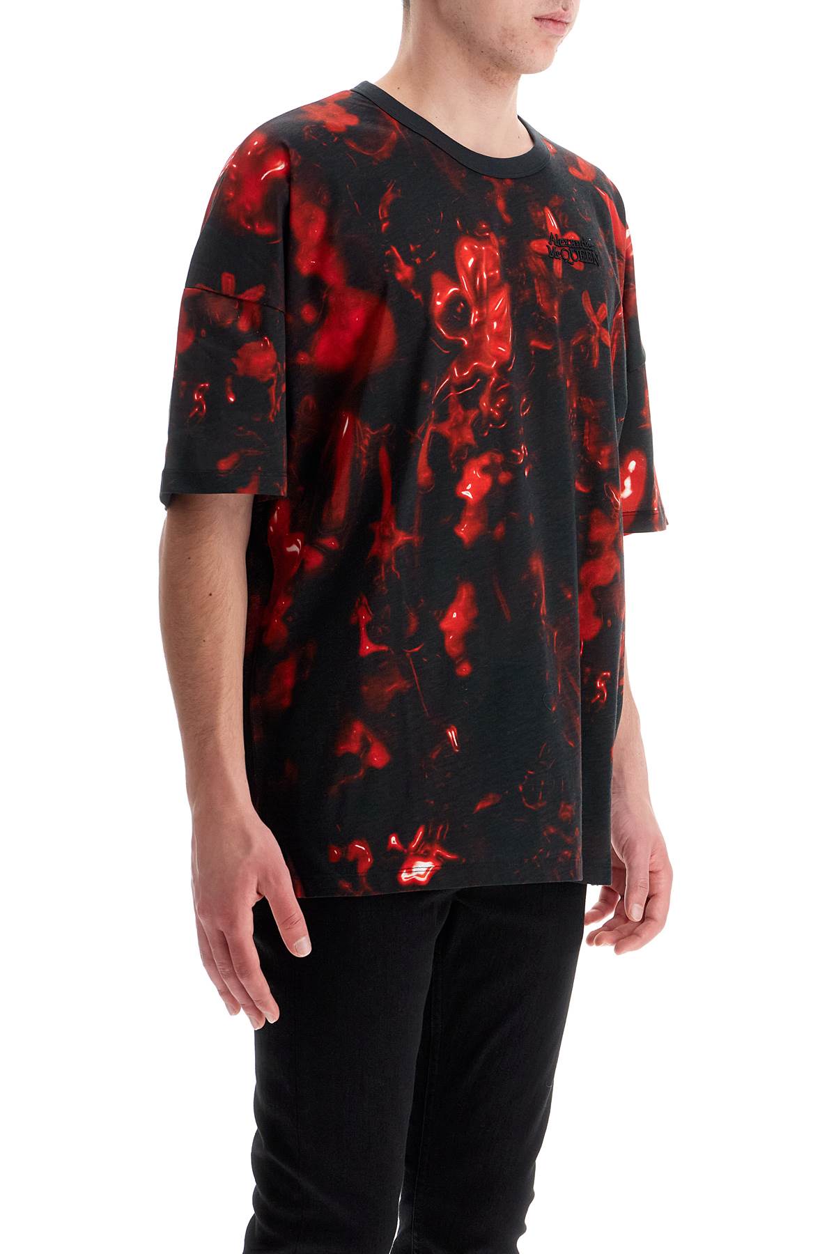 Alexander Mcqueen oversized printed t - VivaceVenus