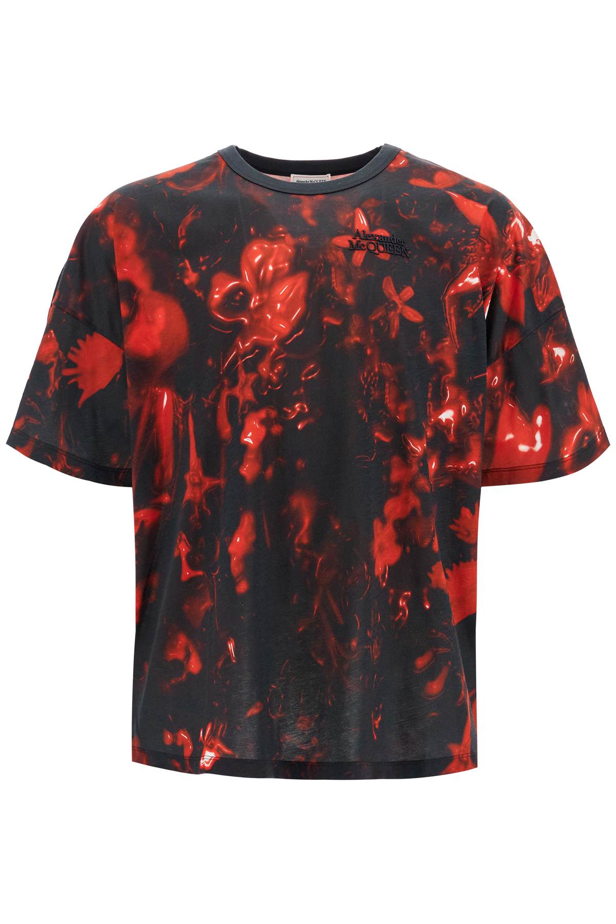 Alexander Mcqueen oversized printed t - VivaceVenus