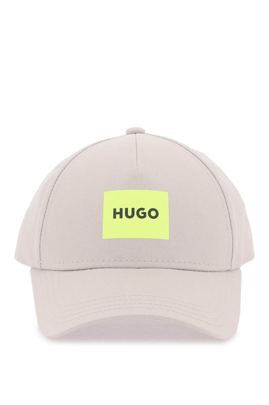 Hugo Baseball Cap With Patch Design   Grey