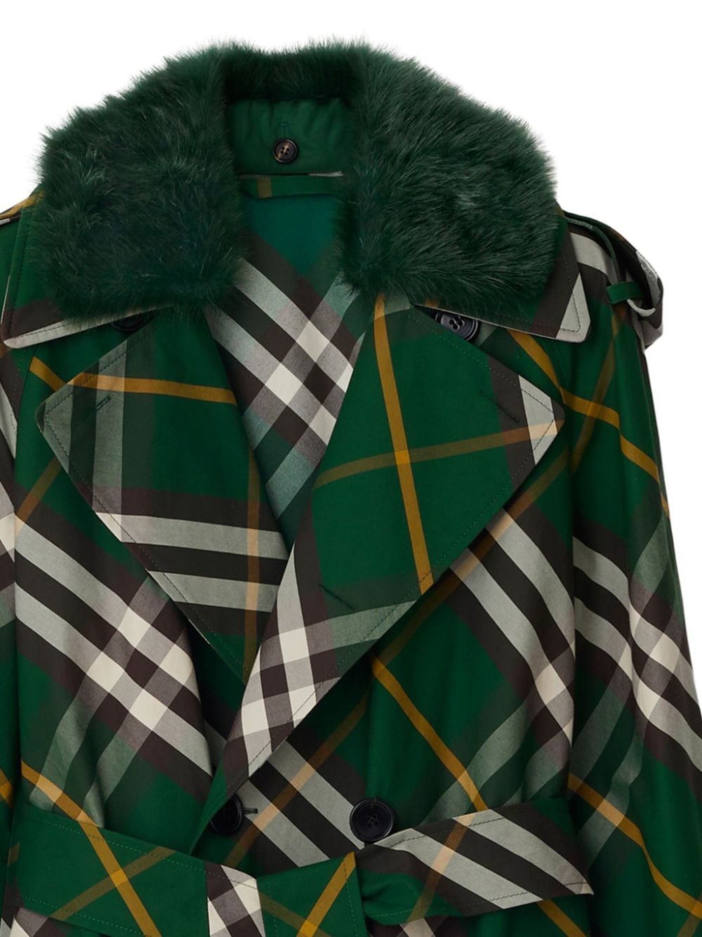Burberry Coats Green