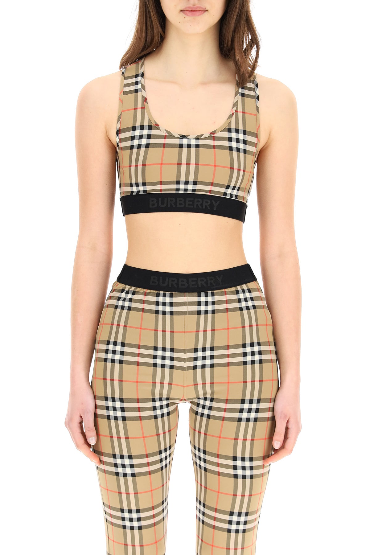 Burberry dalby check sport top - VivaceVenus