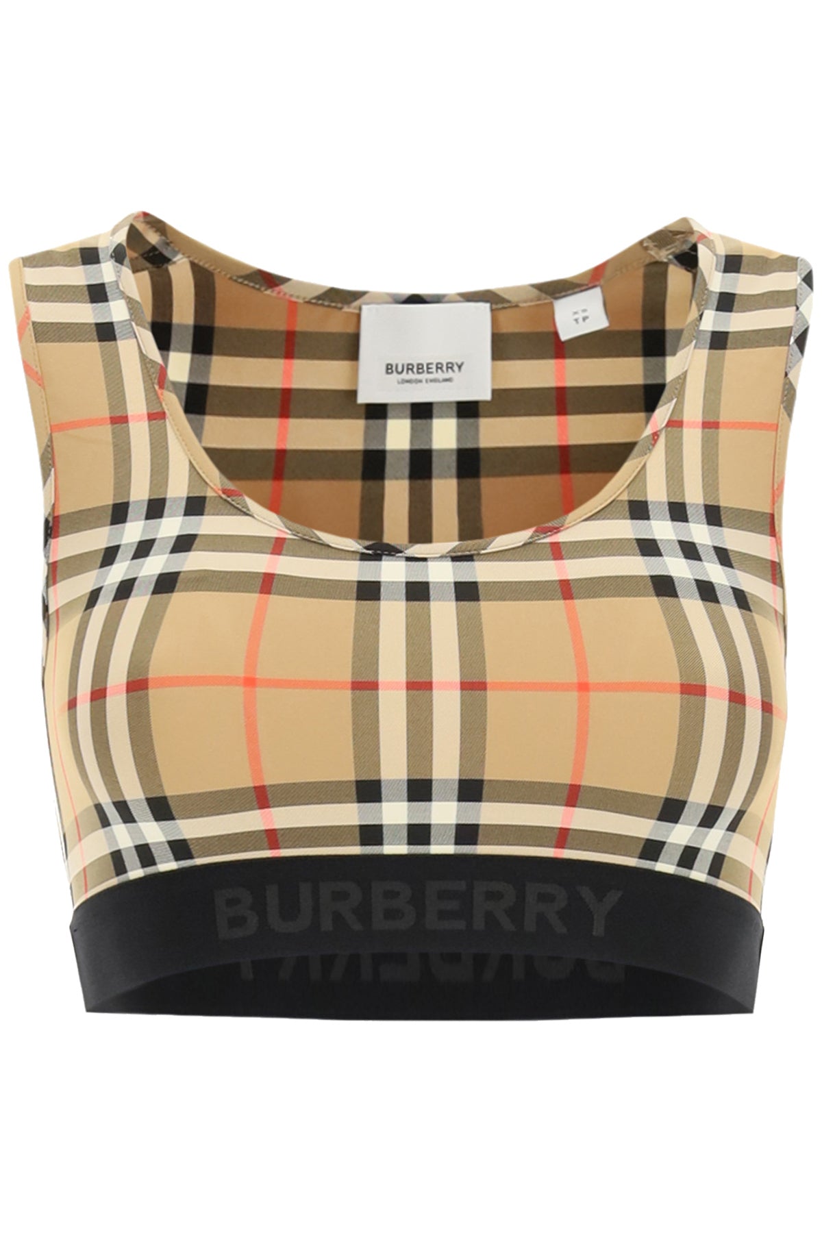 Burberry dalby check sport top - VivaceVenus