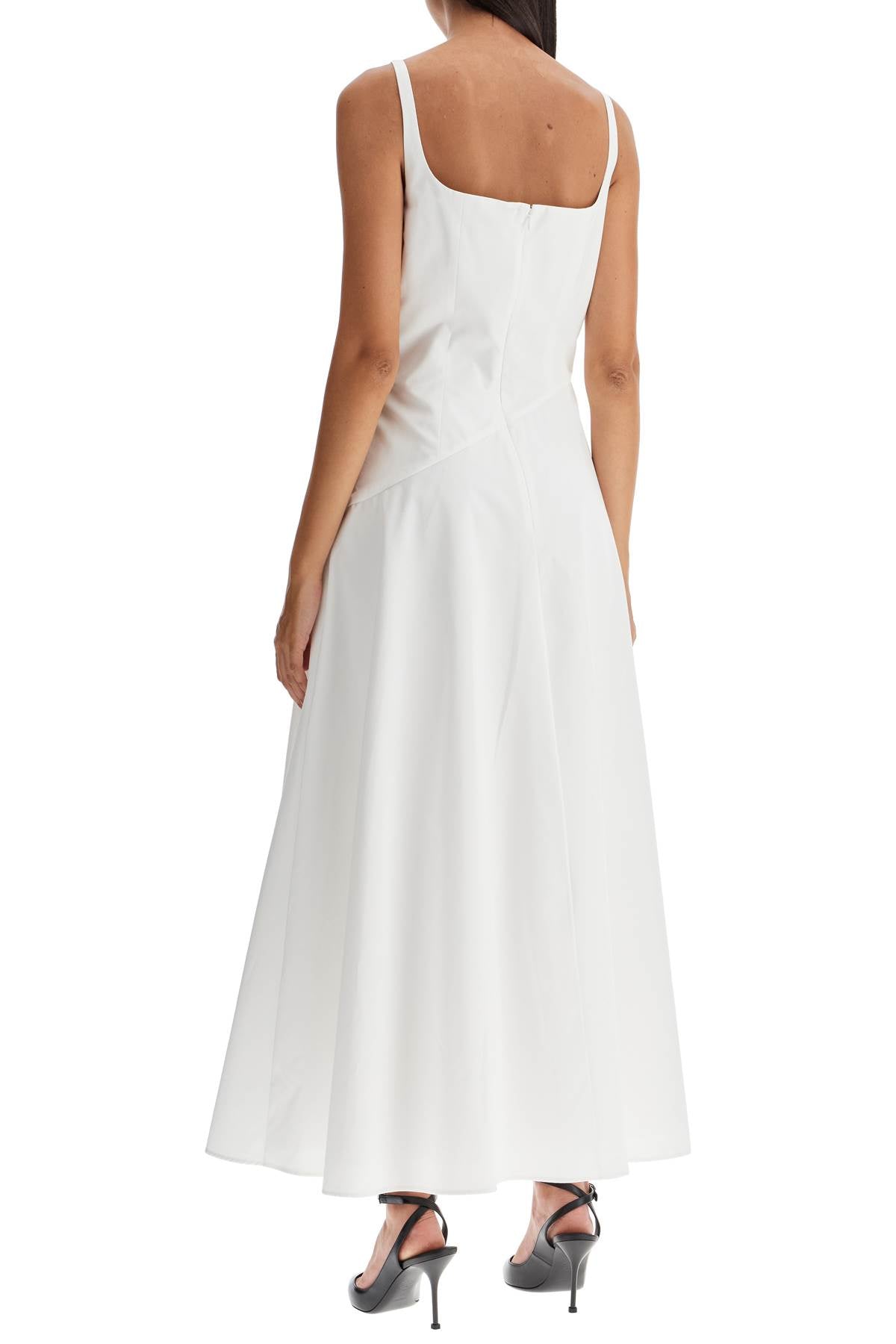 Alexander Mcqueen midi dress with sweetheart neckline - VivaceVenus