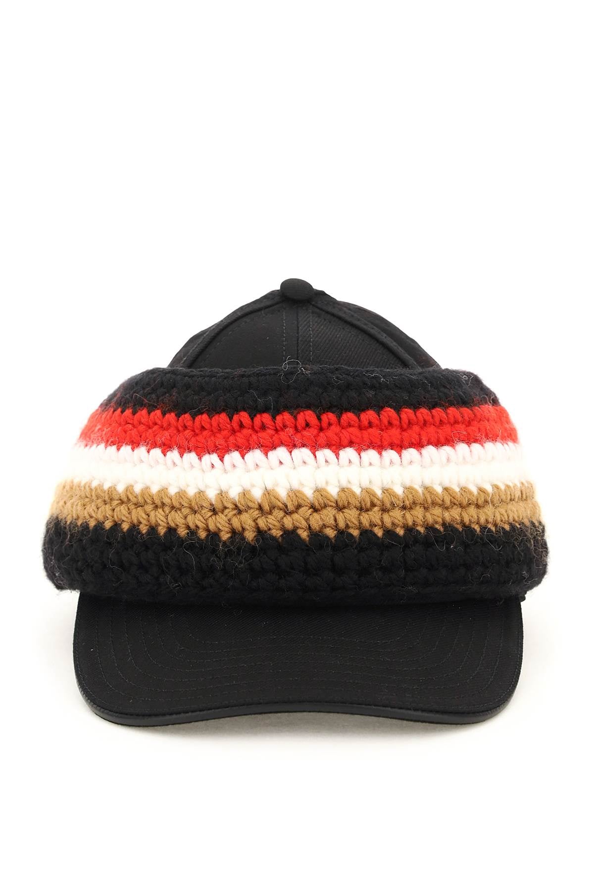 Burberry baseball cap with knit headband - VivaceVenus