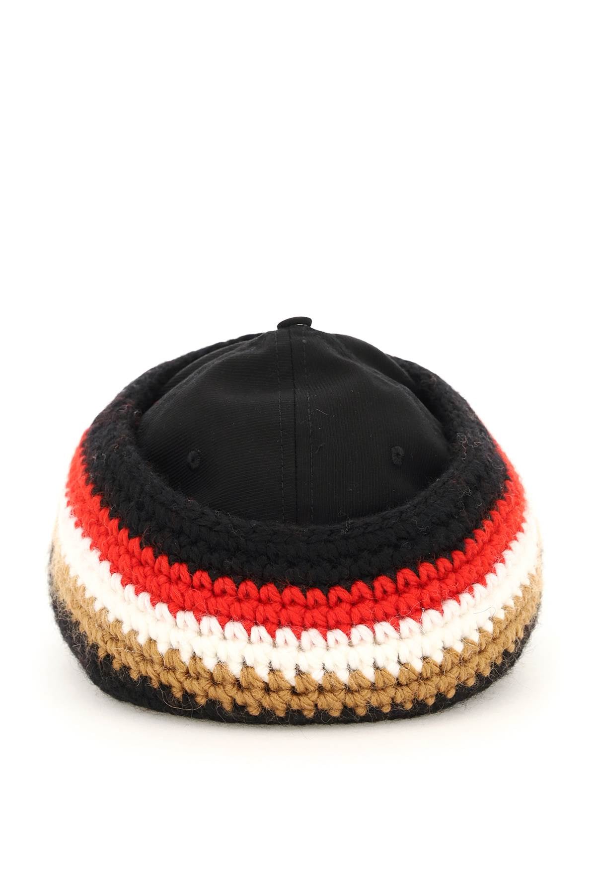 Burberry baseball cap with knit headband - VivaceVenus