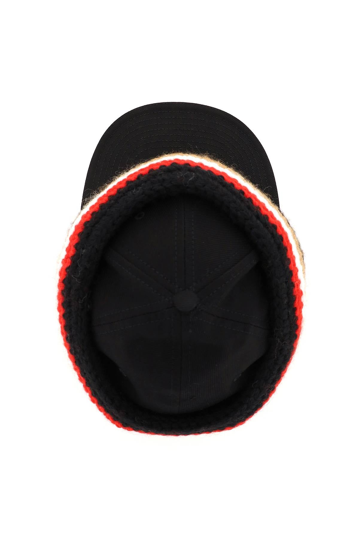 Burberry baseball cap with knit headband - VivaceVenus