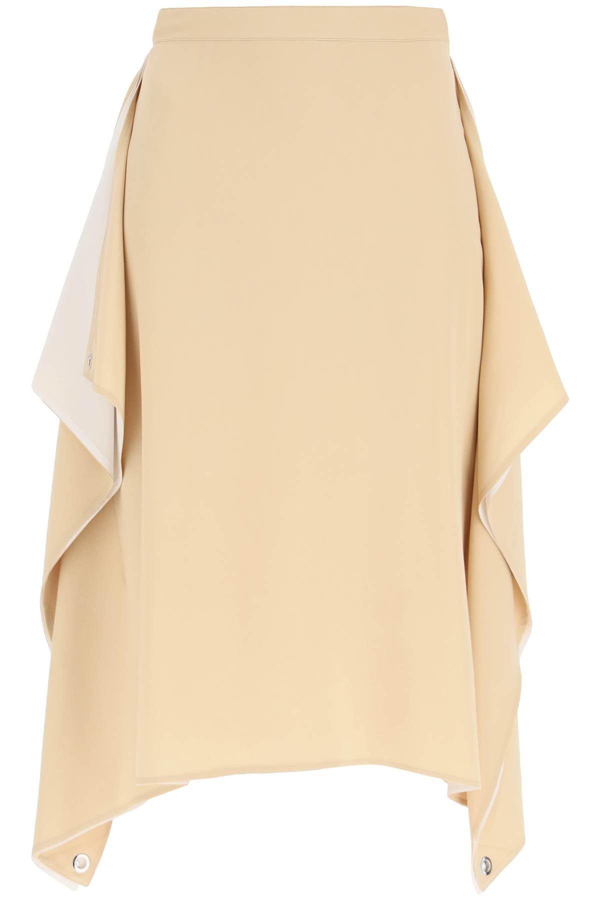 Burberry 'thea' silk midi skirt - VivaceVenus