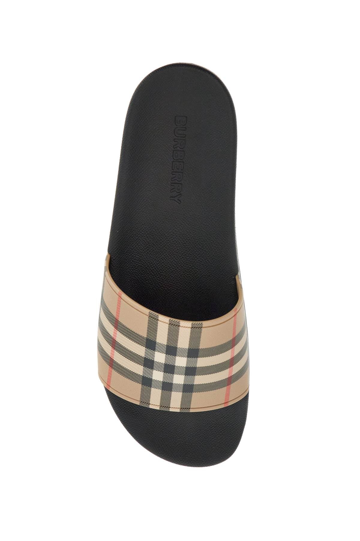 Burberry tartan slides - VivaceVenus