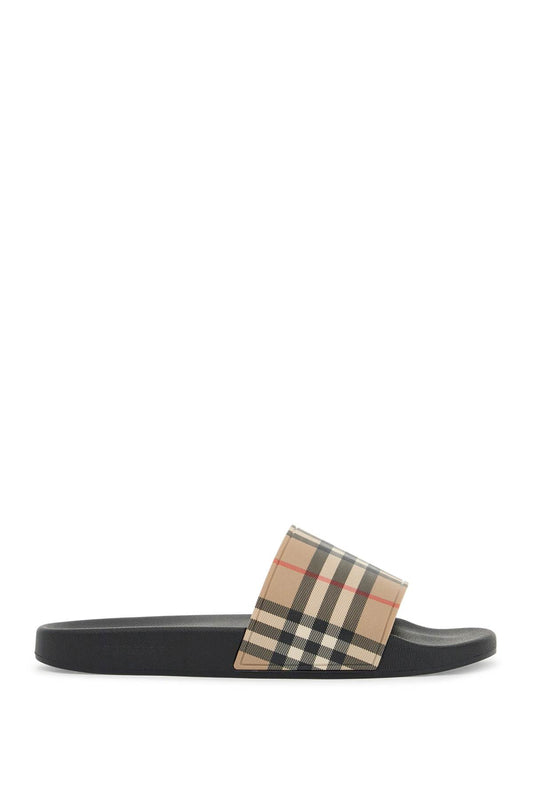 Burberry tartan slides - VivaceVenus