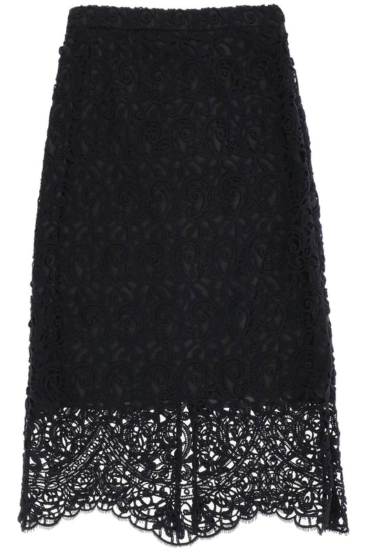 Burberry macrame lace pencil skirt - VivaceVenus