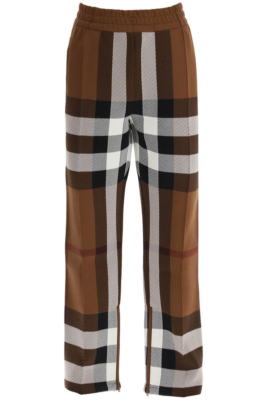 Burberry check track pants - VivaceVenus