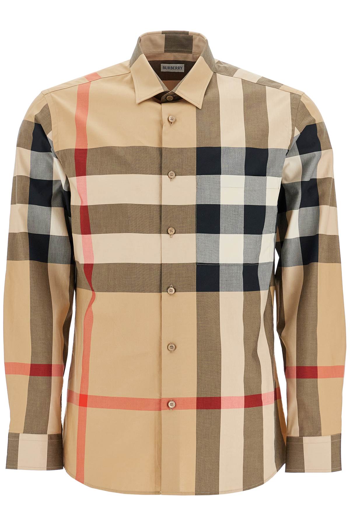 Burberry long sleeve summerton shirt - VivaceVenus