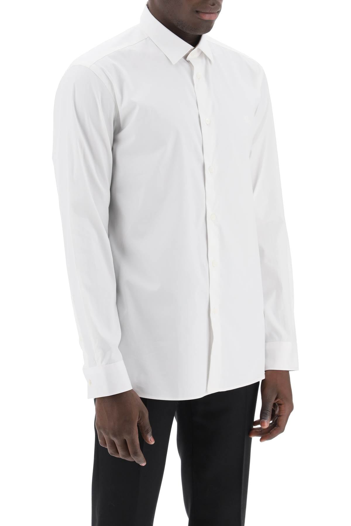 Burberry sherfield shirt in stretch cotton - VivaceVenus