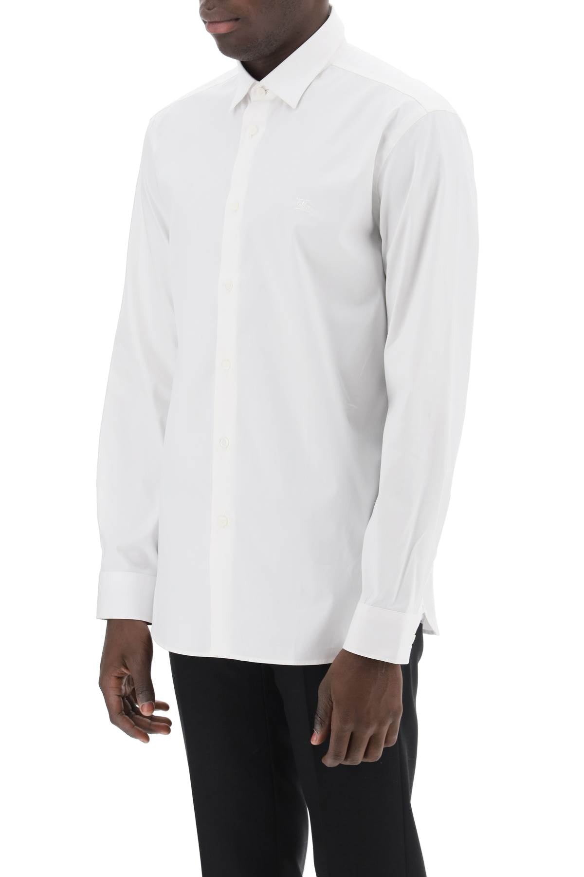 Burberry sherfield shirt in stretch cotton - VivaceVenus