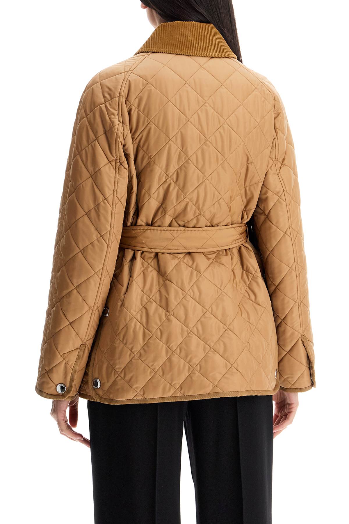 Burberry quilted jacket with belt pen - VivaceVenus