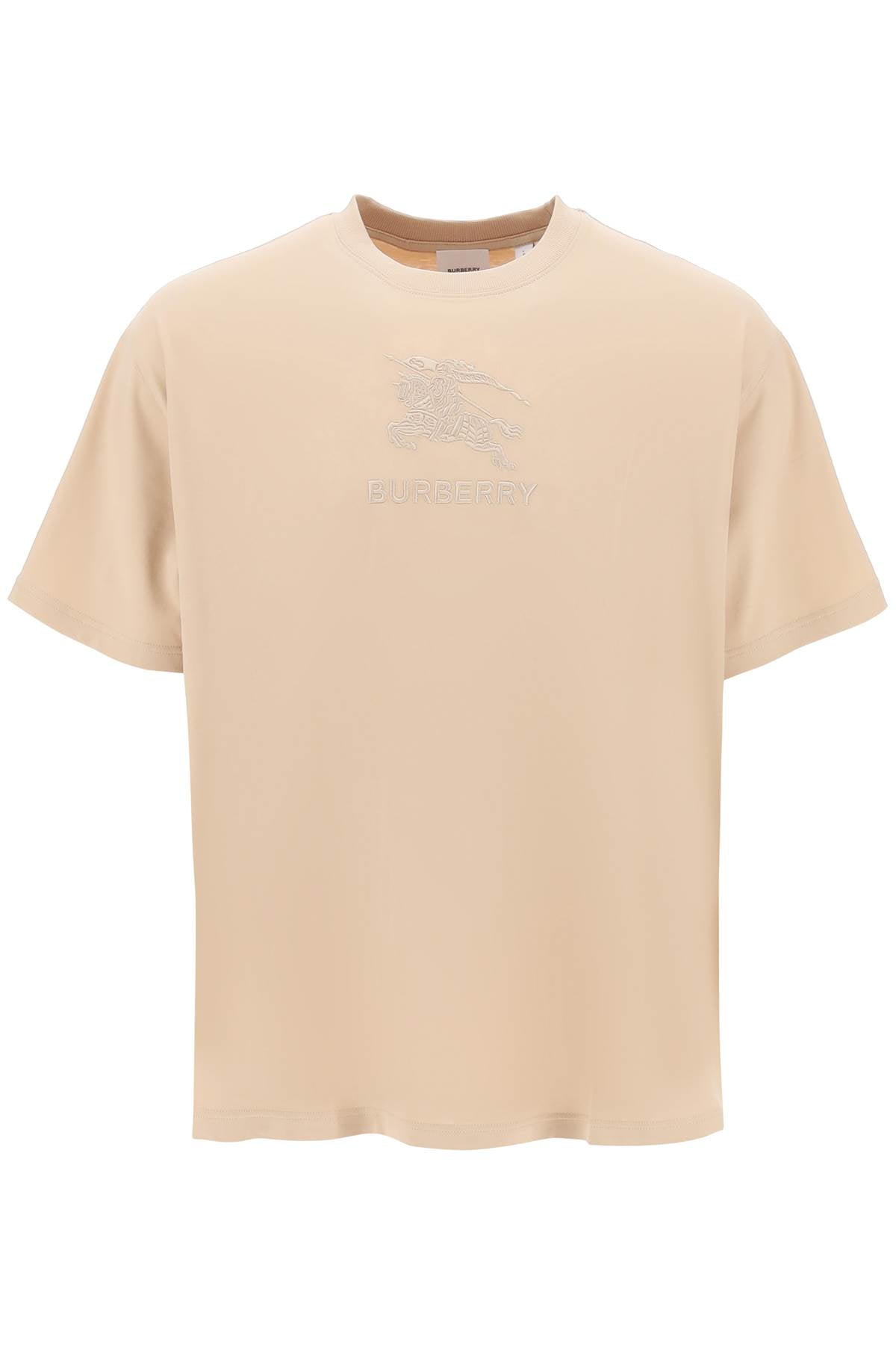 Burberry tempah t-shirt with embroidered ekd - VivaceVenus