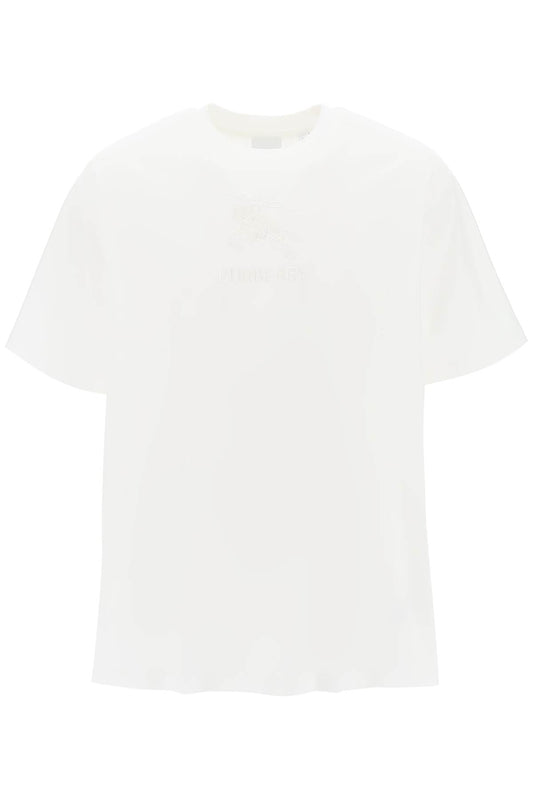 Burberry tempah t-shirt with embroidered ekd - VivaceVenus