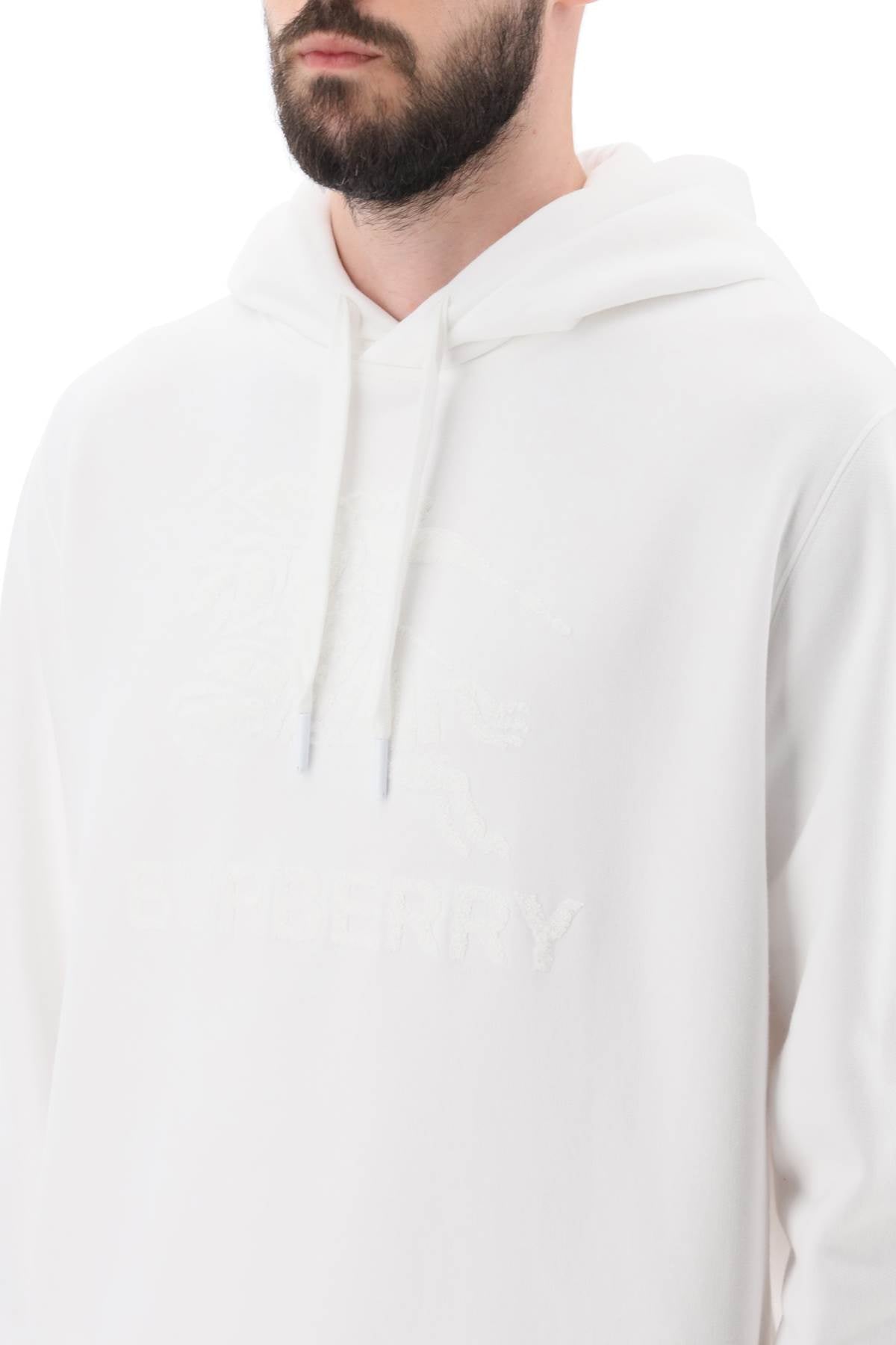 Burberry 'raynerbridge' hoodie with ekd logo in terry cloth - VivaceVenus