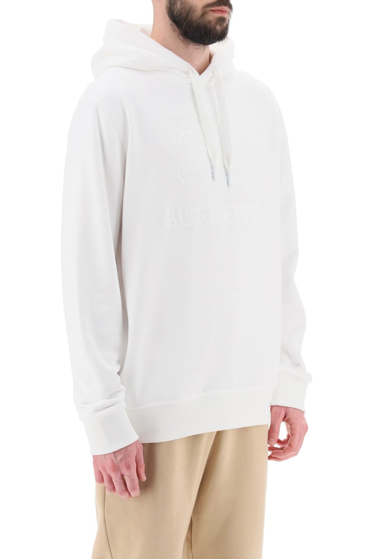 Burberry 'raynerbridge' hoodie with ekd logo in terry cloth - VivaceVenus