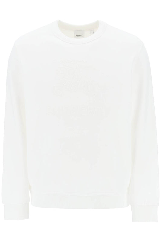 Burberry 'rayner' crew-neck sweatshirt with equestrian knight - VivaceVenus