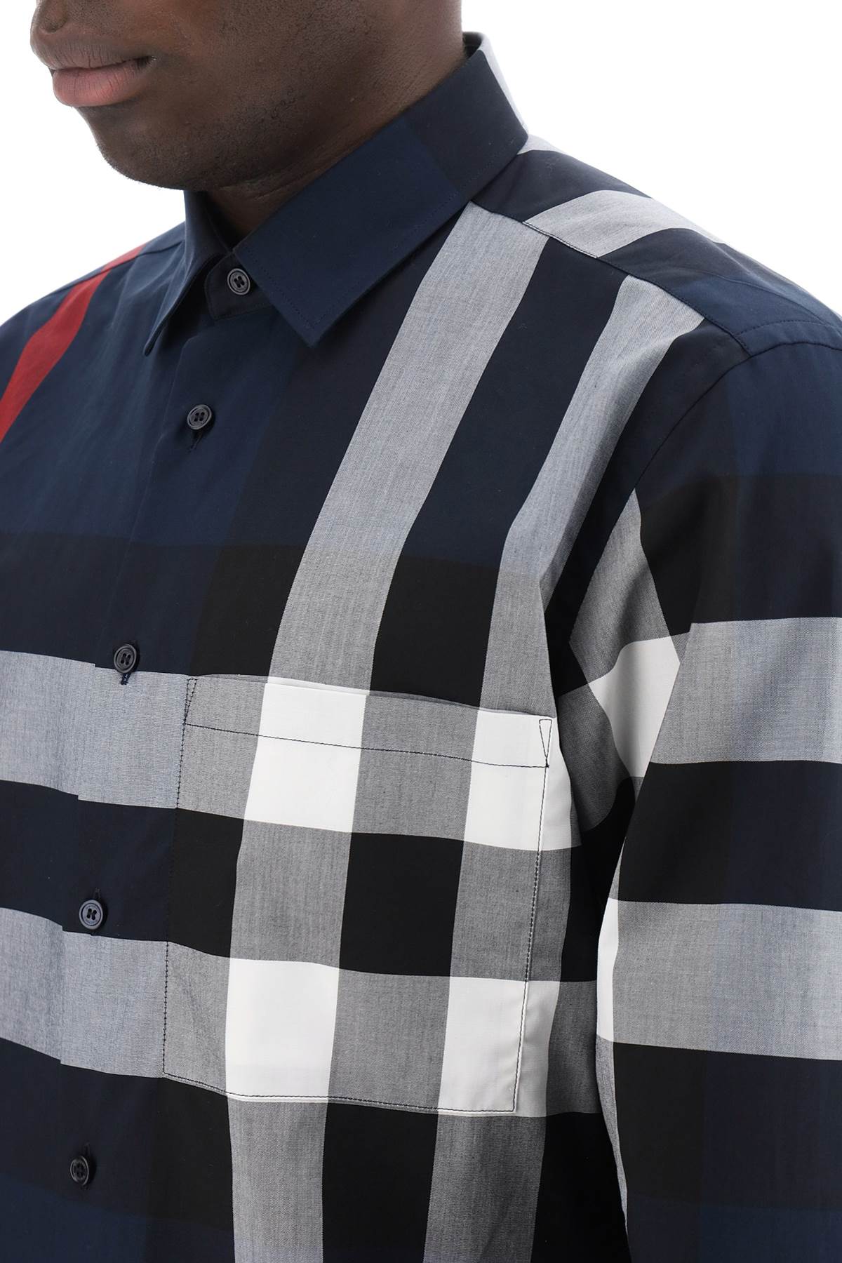 Burberry long sleeve summerton shirt - VivaceVenus