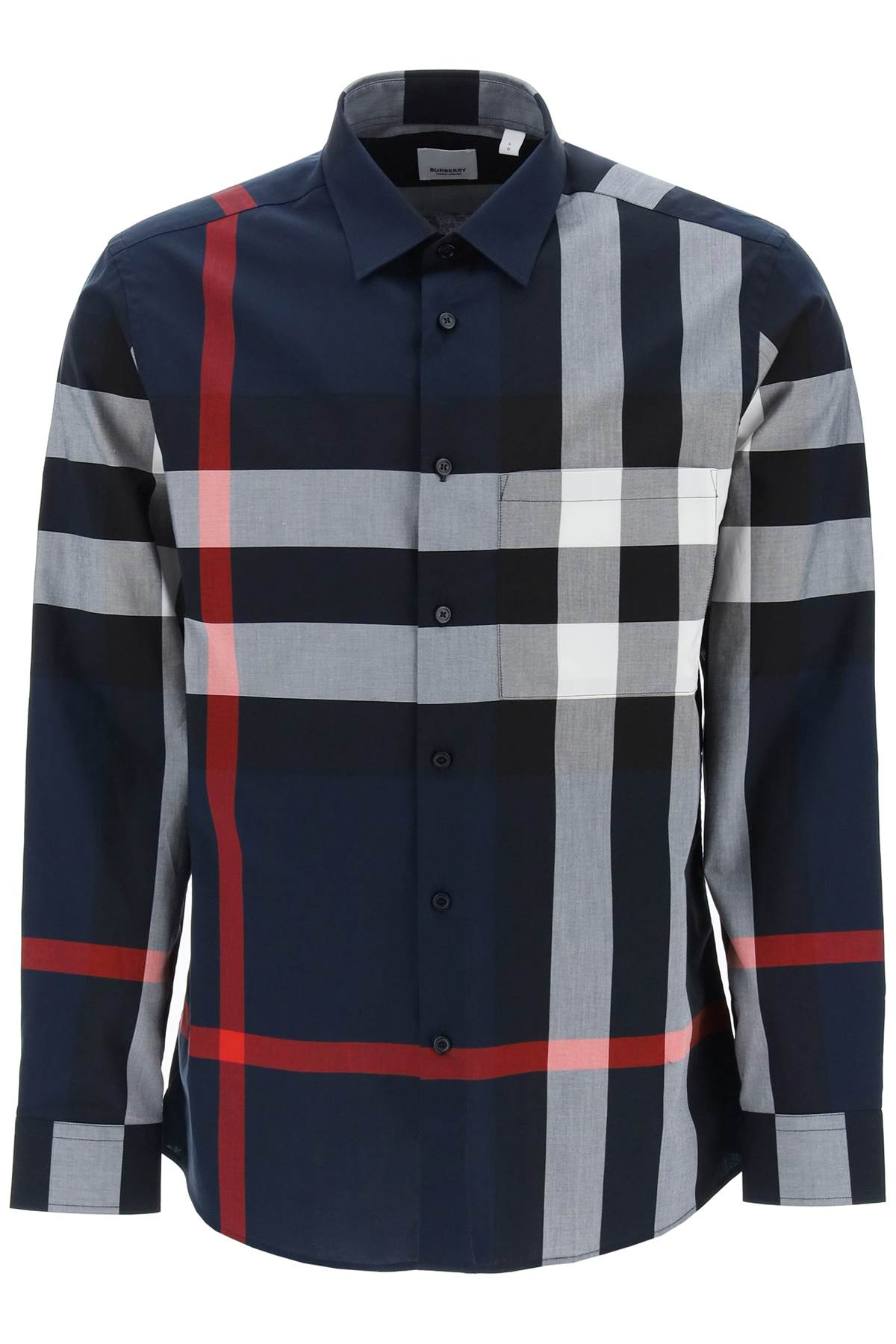 Burberry long sleeve summerton shirt - VivaceVenus