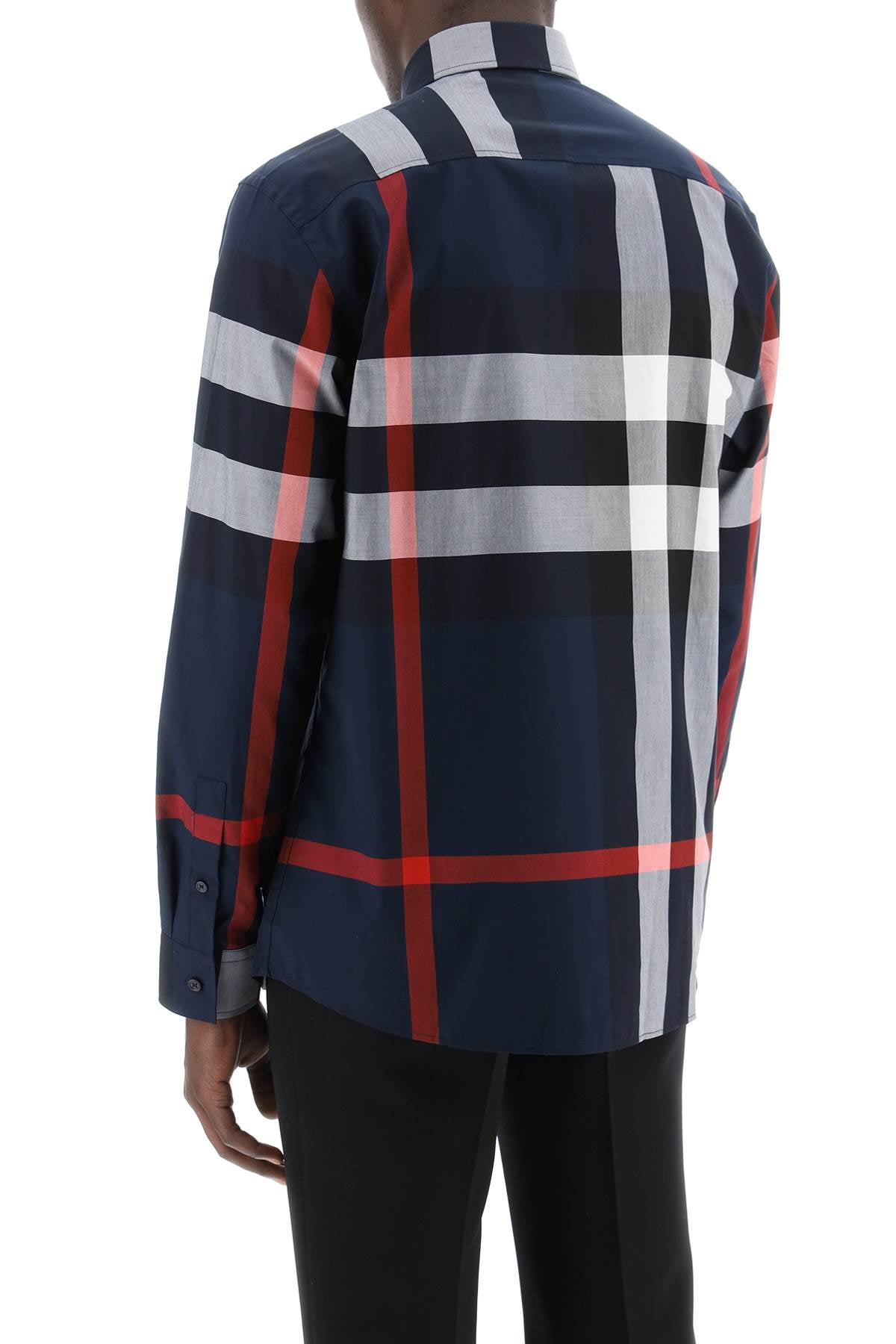 Burberry long sleeve summerton shirt - VivaceVenus