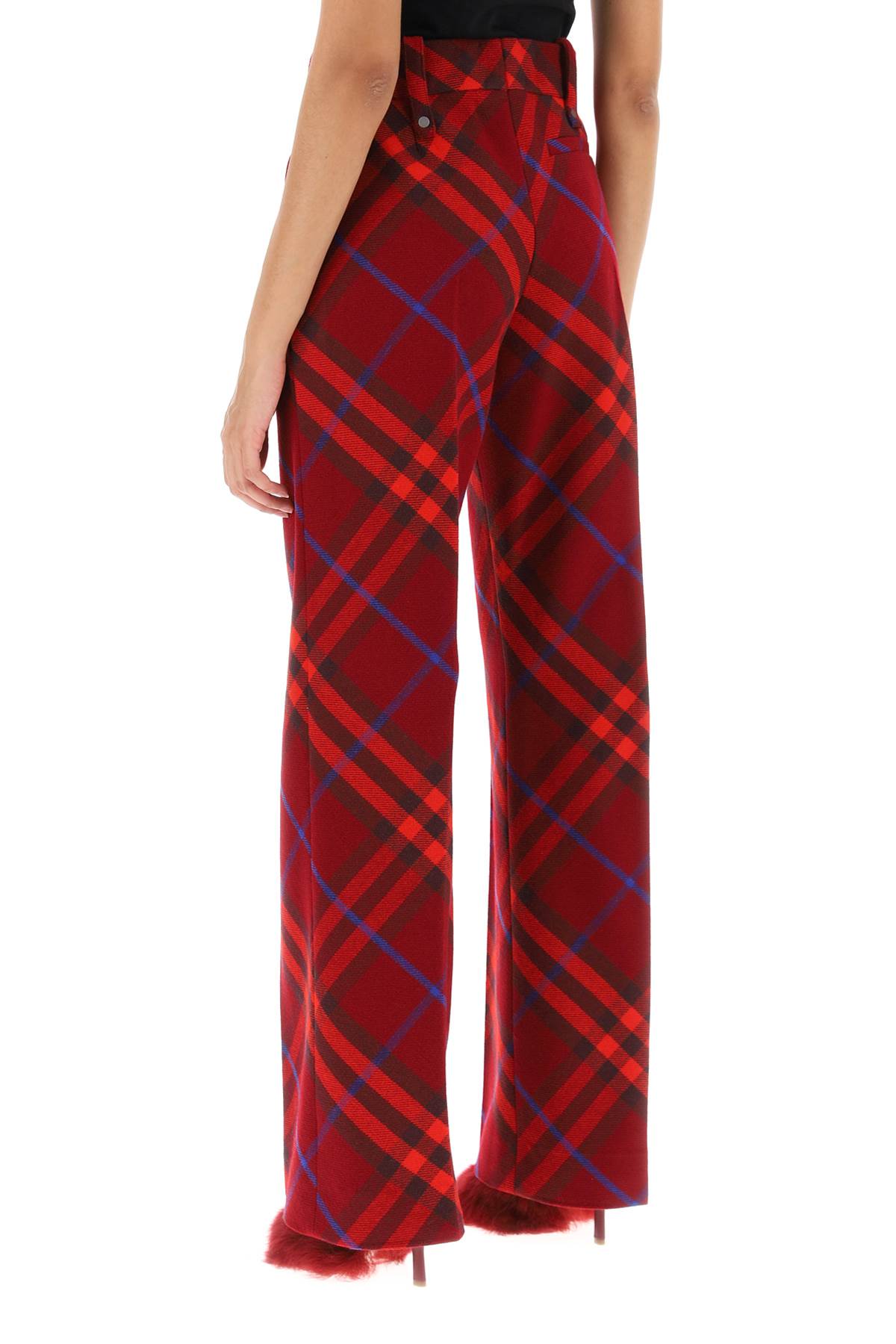 burberry check wool pants - VivaceVenus