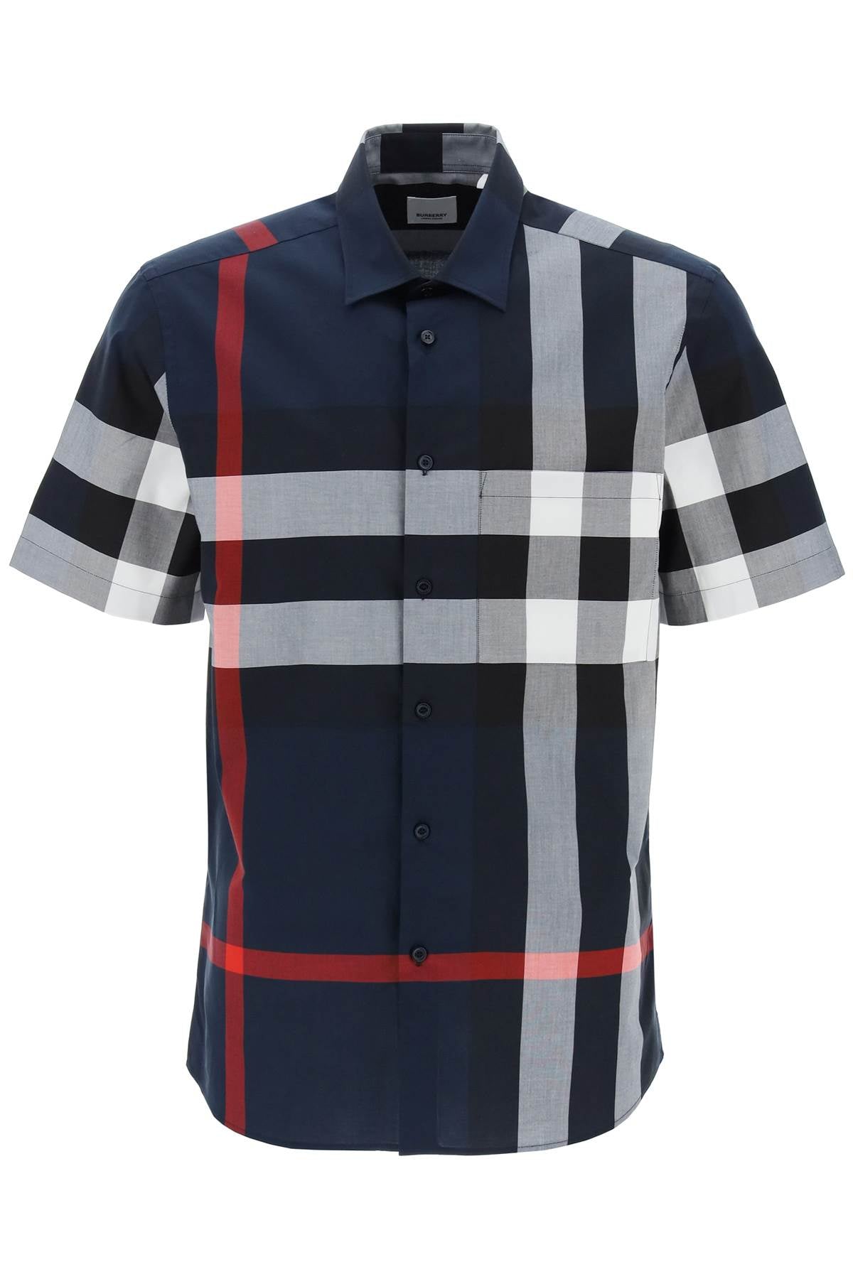 Burberry short sleeve summerton shirt - VivaceVenus